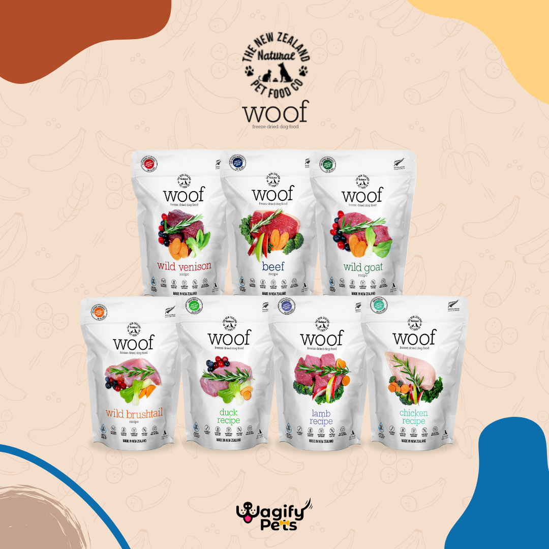 WOOF】Chicken 280g & Beef 280g WOOF Freeze Dried Dog Food [280g WOOF】Chicken 280g & Beef 280g WOOF Freeze Dried Dog Food [280g