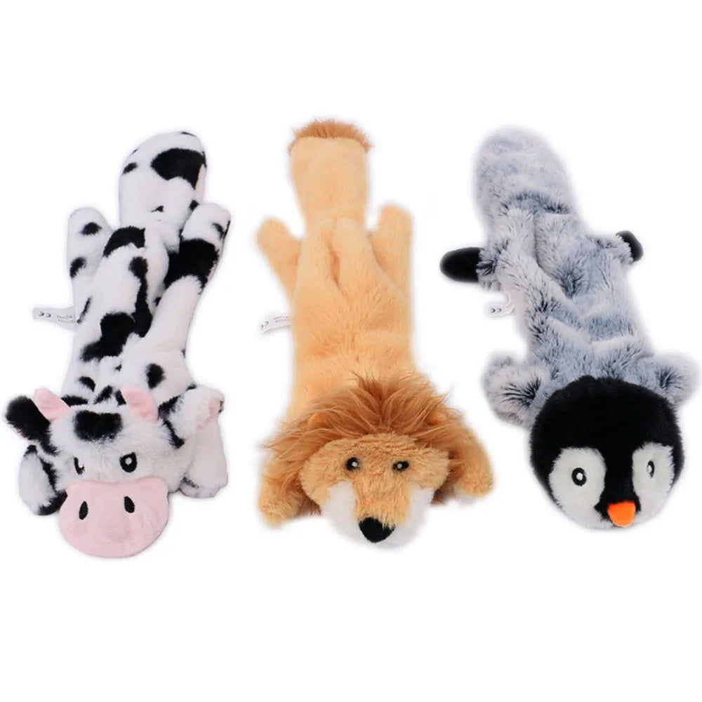 Squeaky Plush Dog Toy Stuffing Free