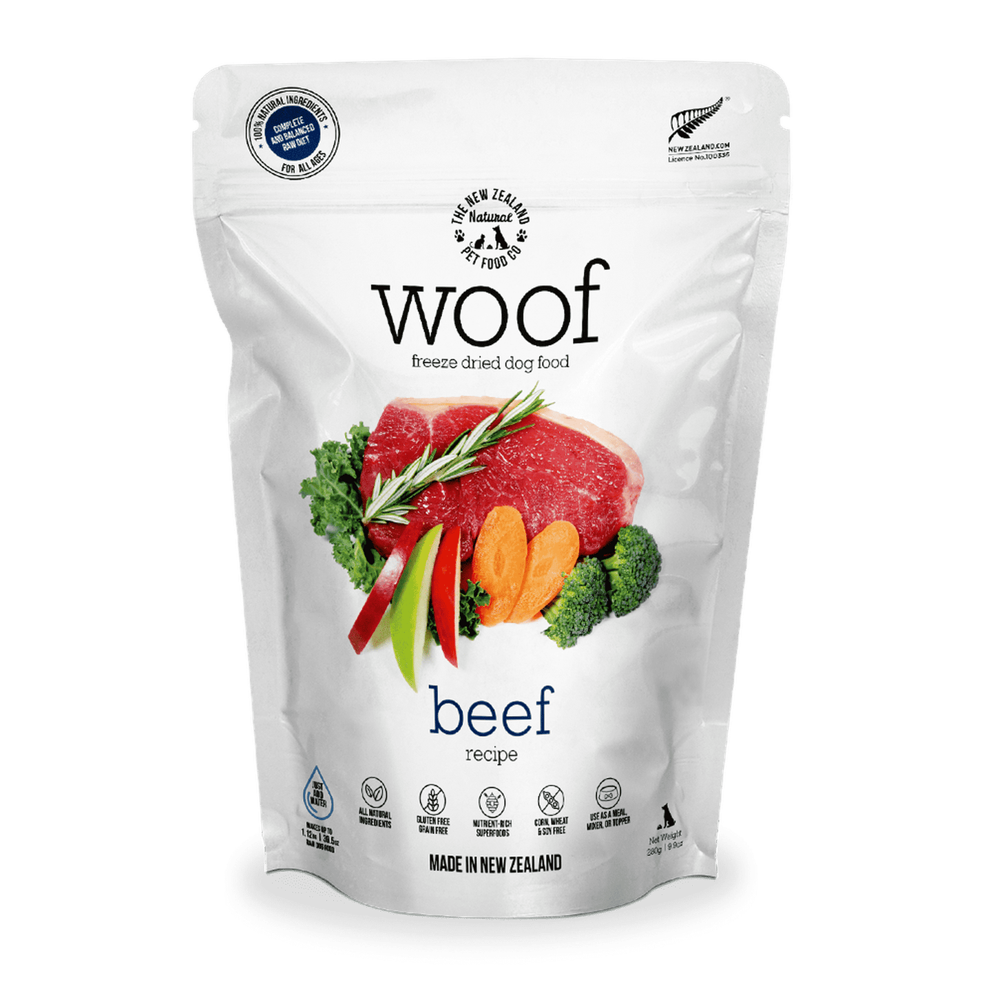 WOOF Freeze Dried Dog Food [280g]