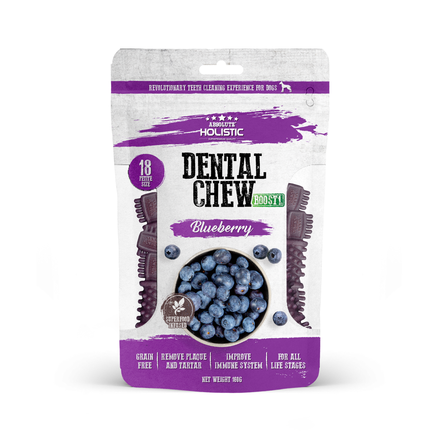 Absolute Holistic Dog Dental Chew [160G]