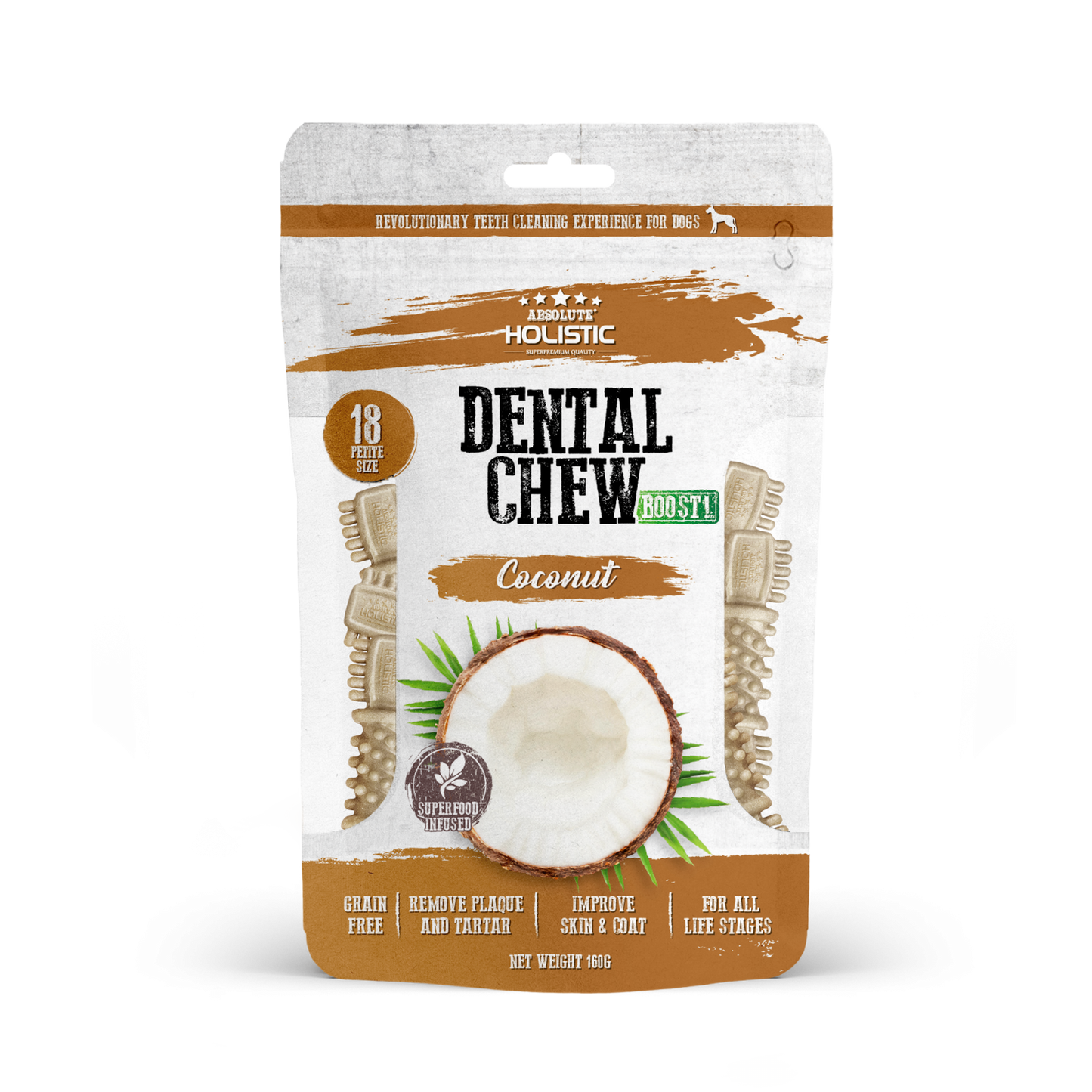 Absolute Holistic Dog Dental Chew [160G]