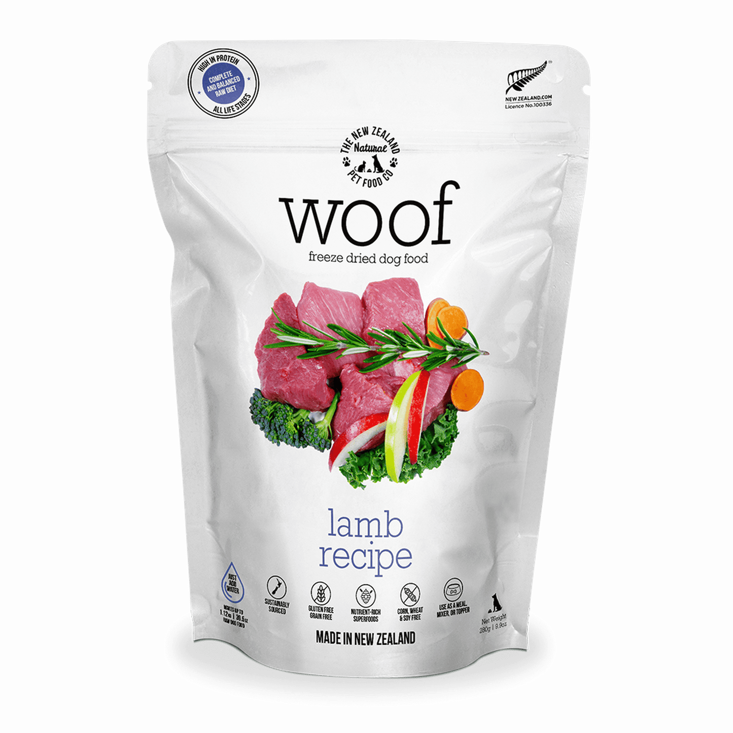 WOOF Freeze Dried Dog Food [280g]