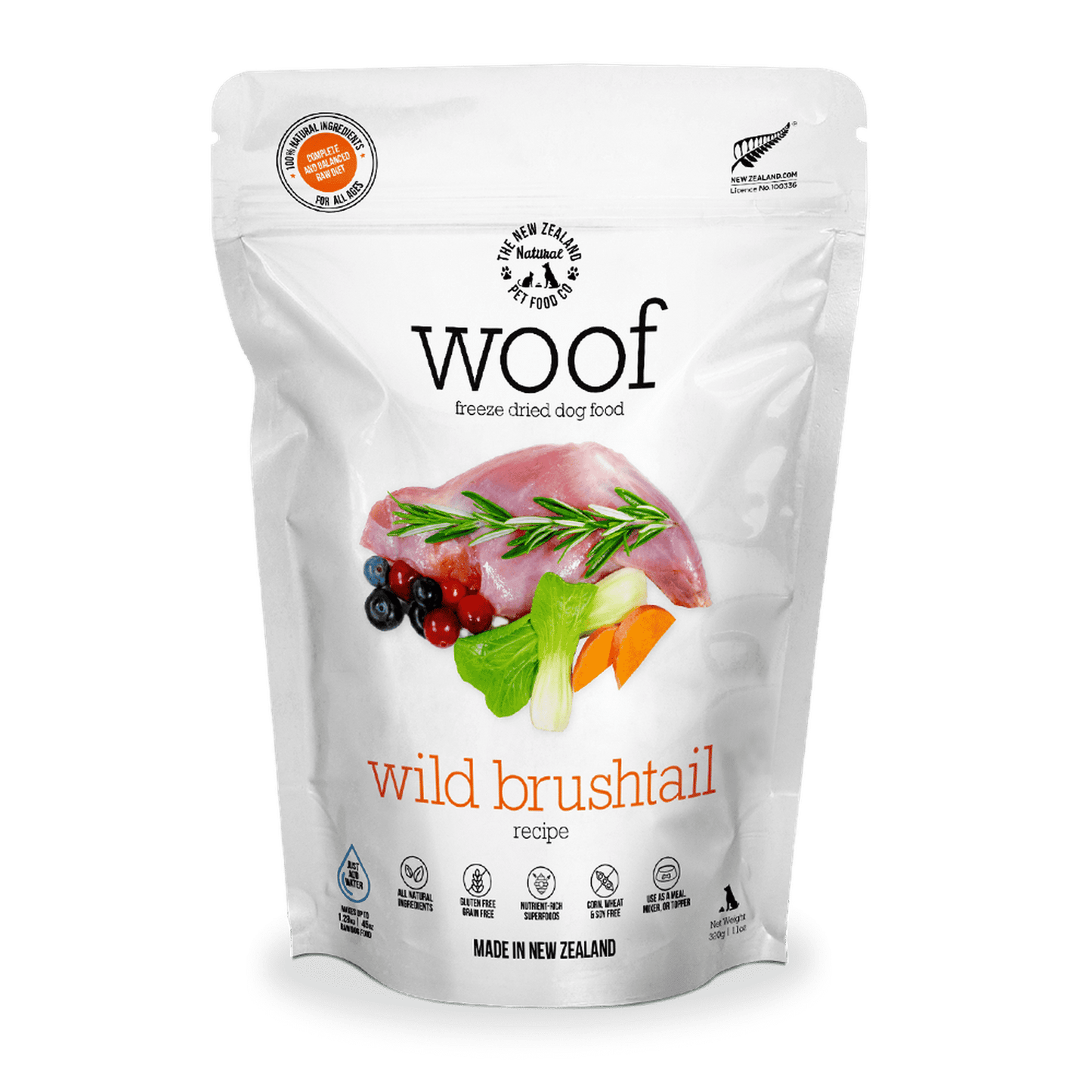 WOOF Freeze Dried Dog Food [280g]