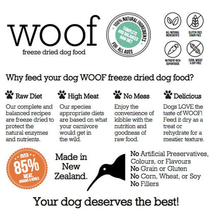 WOOF Freeze Dried Dog Food [280g]